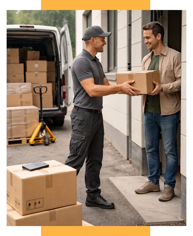 Доставка от двери до двери по миру от 46296 р. | СетСервис-Хбр