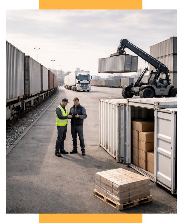 Международные мультимодальные перевозки от 46296 р. | СетСервис-Хбр