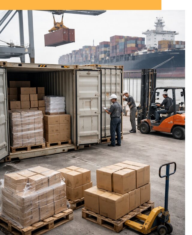 Контейнерные перевозки из Китая под ключ от 123456 руб/контейнер