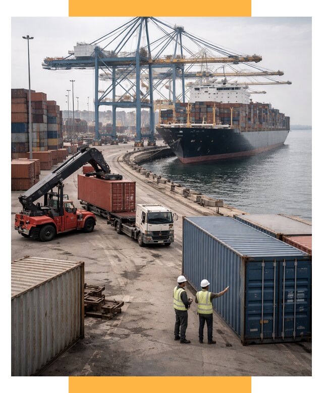 Морские перевозки из Европы от 61728 р. за контейнер | СетСервис-Хбр