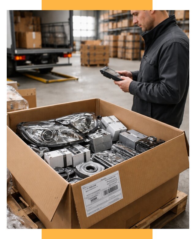 Доставка автозапчастей из Европы под ключ от 12860 р. | СетСервис-Хбр