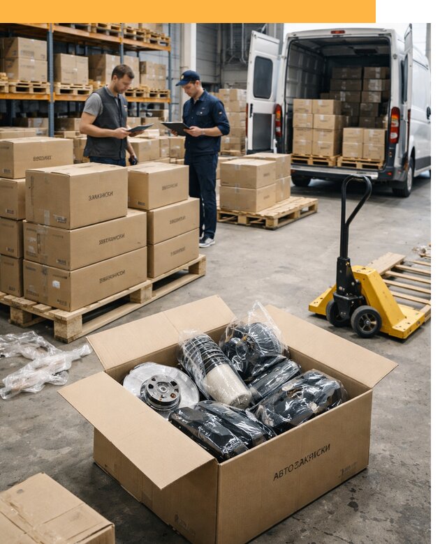 Доставка автозапчастей из Европы от 12860 руб быстро и надёжно