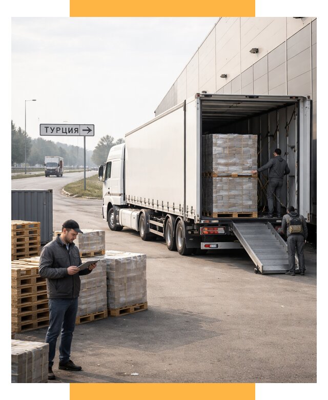 Автоперевозки и доставка фурой из Турции от 123456 р. | СетСервис-Хбр
