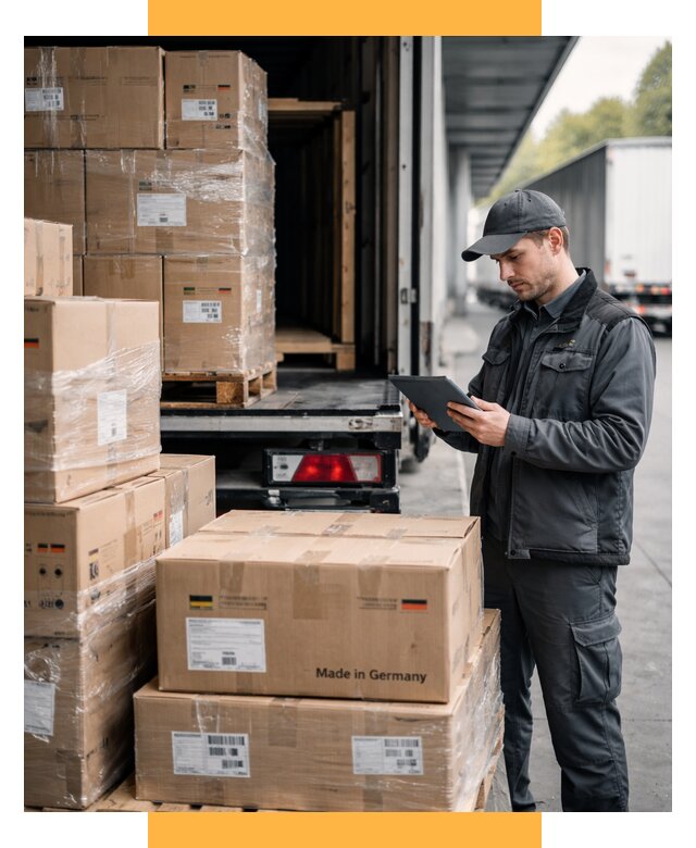 Доставка грузов из Германии от 46296 р. быстро - СетСервис-Хбр