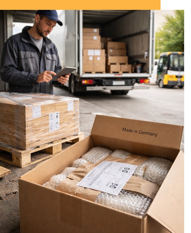 Доставка грузов из Германии от 46296 руб с таможенным оформлением