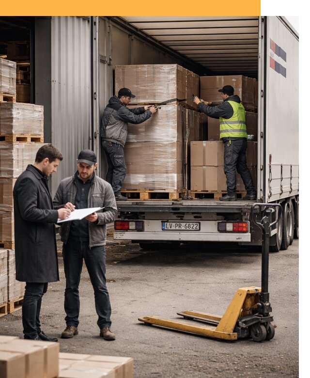 Автоперевозки из Латвии — международная доставка от 77160