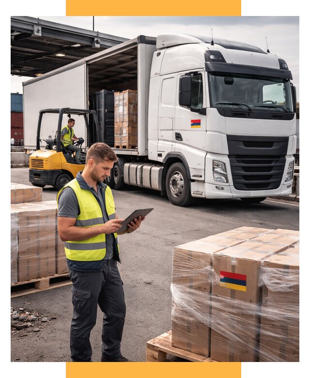 Автоперевозки из Армении от 97736 р. — услуги СетСервис-Хбр