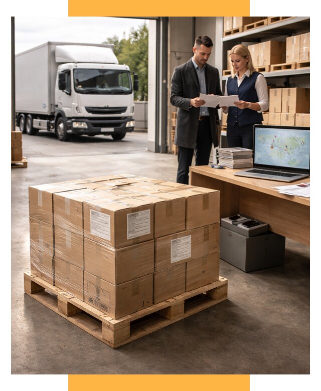 Доставка грузов в Европу от 7716 р. — логистика СетСервис-Хбр