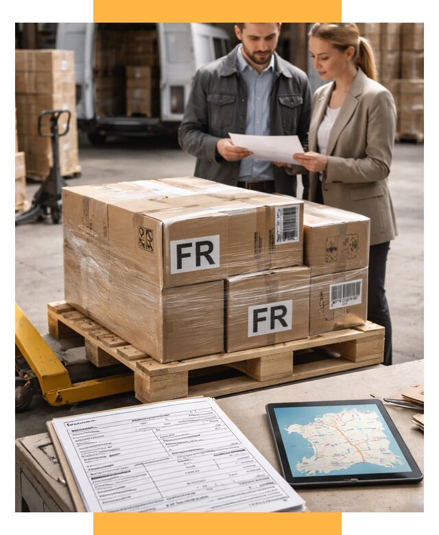 Доставка грузов в Францию от 25720 р., логистика СетСервис-Хбр