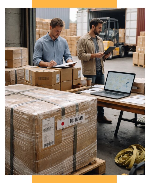 Доставка грузов в Японию от 25720 р., логистика СетСервис-Хбр