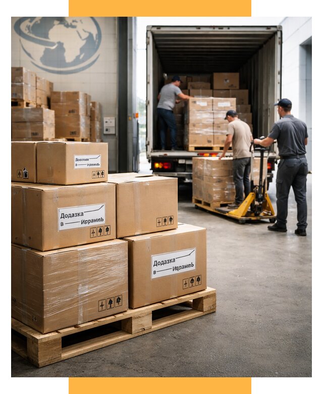 Доставка грузов в Израиль и экспорт от 46296 р. СетСервис-Хбр