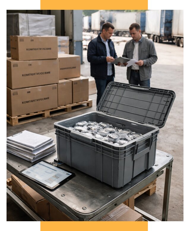 Перевозка комплектующих из Китая от 6687 р. | СетСервис-Хбр