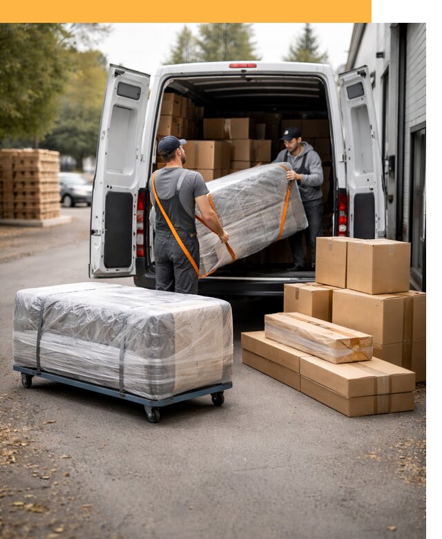 Перевозка мебели по России и за рубеж с таможней от 7716