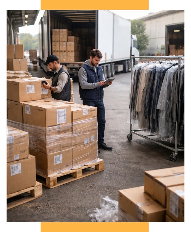 Перевозка и доставка одежды из Китая от 7716 р., СетСервис-Хбр