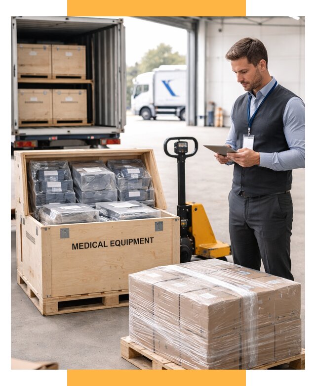 Перевозка медицинского оборудования от 15432 р. в СетСервис-Хбр