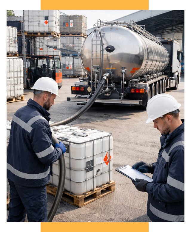 Перевозка химического сырья от 8745 р. Логистика СетСервис-Хбр