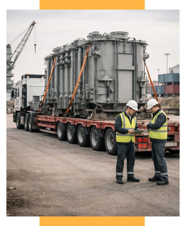 Перевозка негабаритных грузов под ключ от 123456 р., СетСервис-Хбр