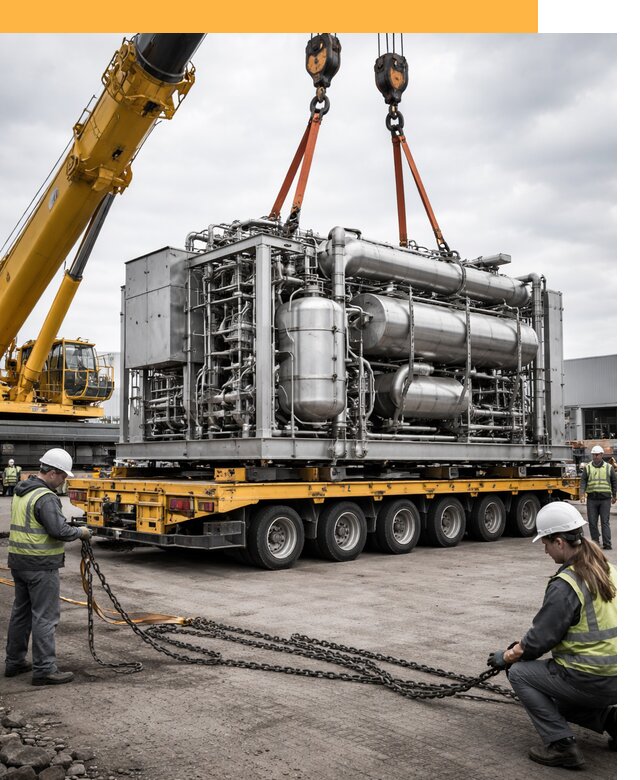 Перевозка тяжеловесных грузов по миру от 154320 руб