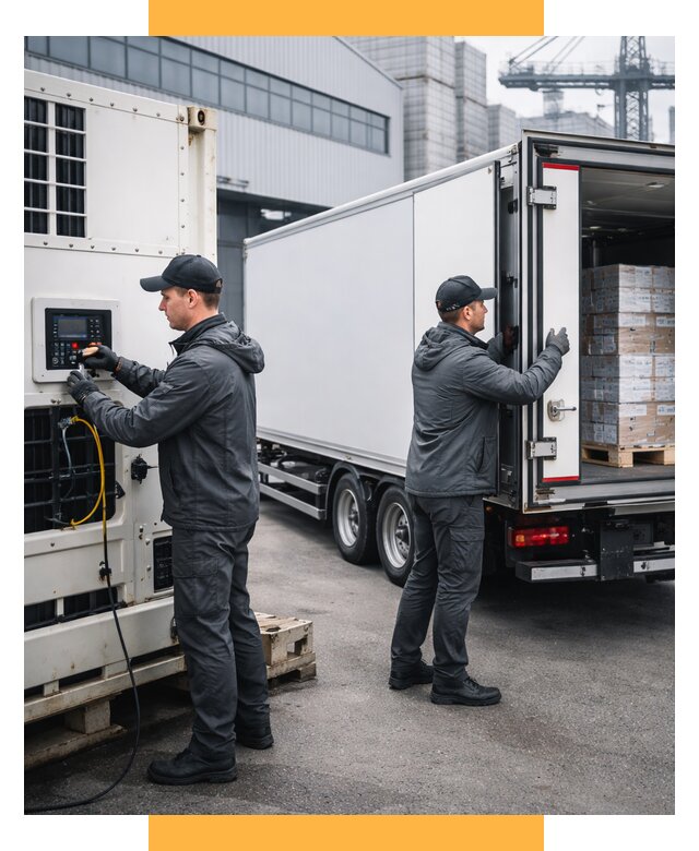 Перевозка температурных грузов от 15432 р. | СетСервис-Хбр