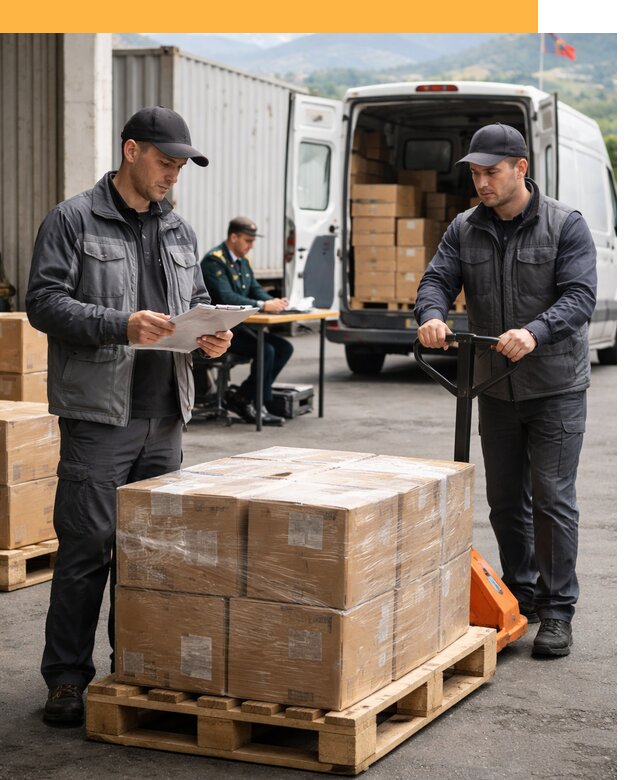 Доставка грузов через Армению, быстрая таможенная очистка от 25720