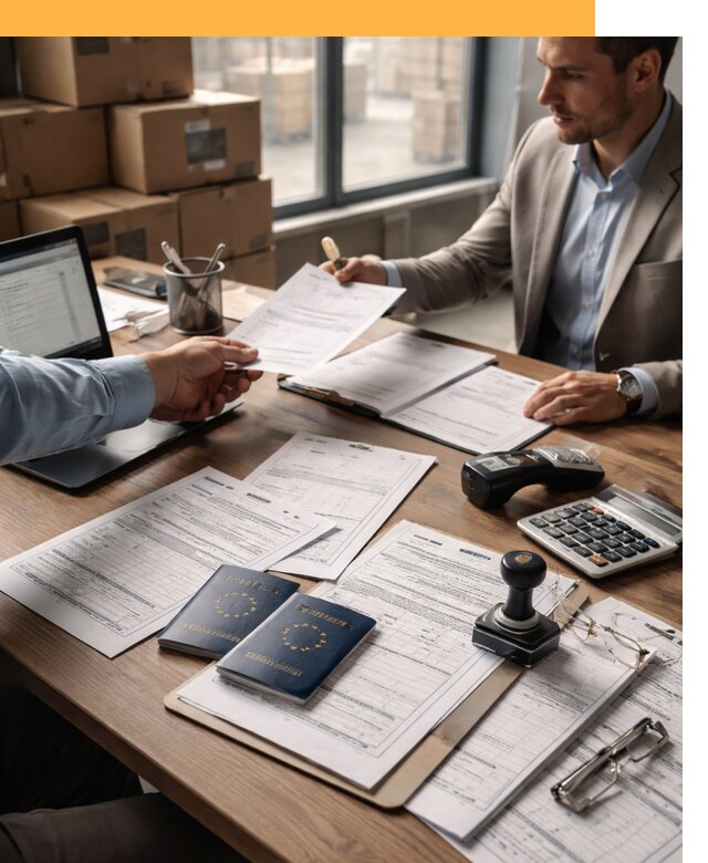 Таможенное оформление грузов из Европы от 8745 руб