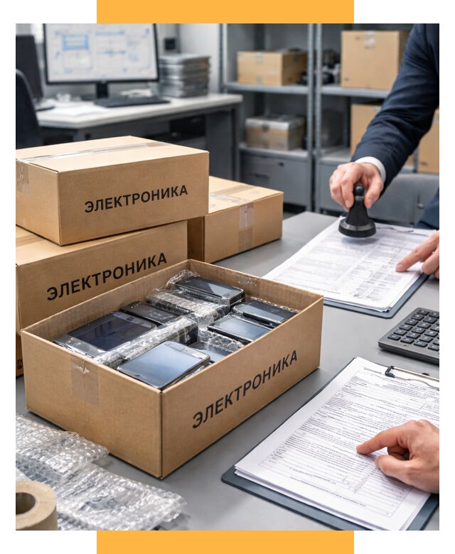 Растаможка электроники под ключ от 8230 р. СетСервис-Хбр