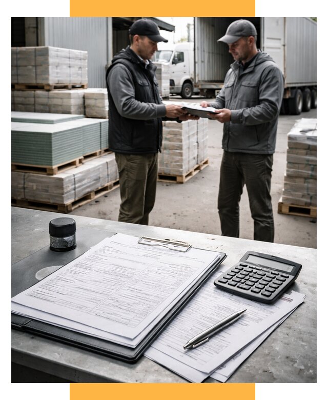 Таможенное оформление стройматериалов от 8745 р. | СетСервис-Хбр