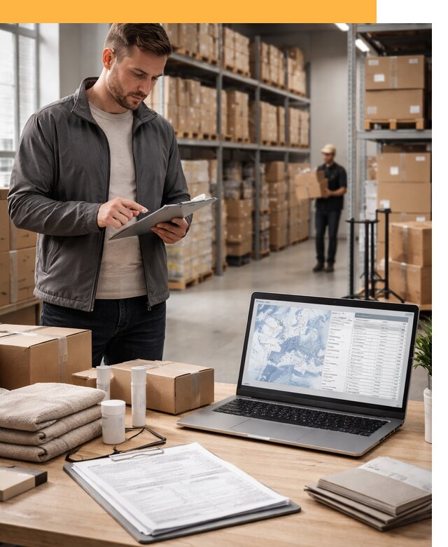 Закупка товаров в Европе под ключ: доставка, таможня от 7716 руб