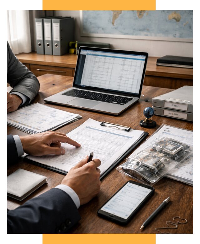 Проверка поставщика за рубежом от 8745 р. | СетСервис-Хбр аудит